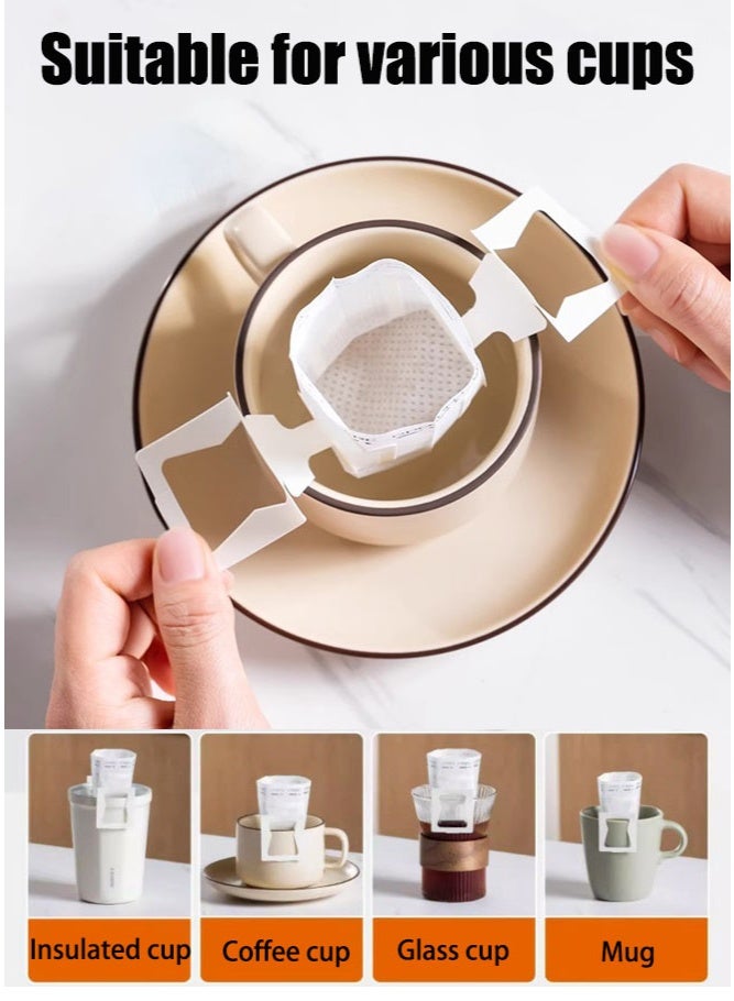 Premium Coffee Filter Paper – Natural Unbleached Disposable Filters for Drip & Pour Over Coffee, Easy Use & Clean Taste – Pack of 100 - Image 2